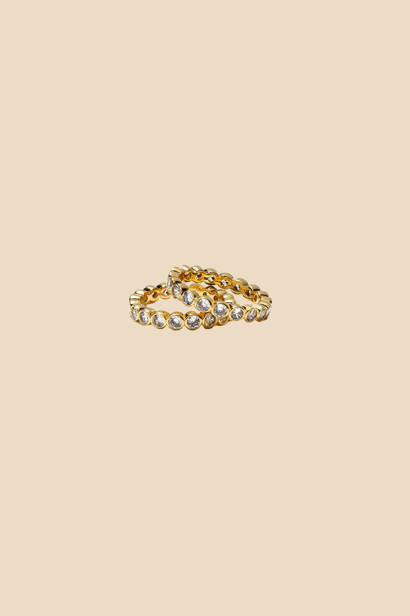 Brenda Grands 18K Gold Tennis Ring
