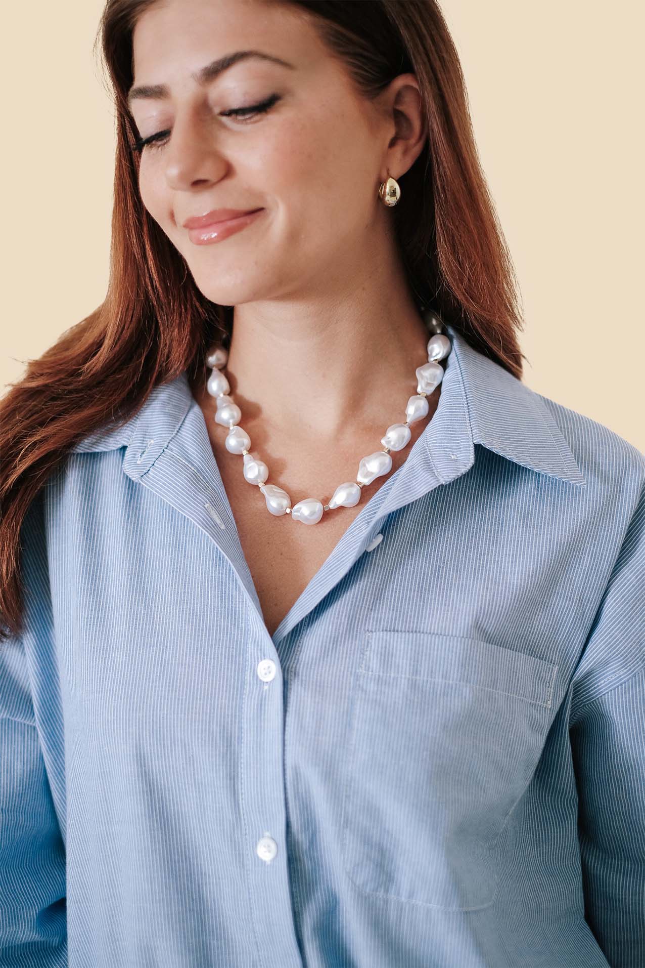 Baroque Pearl Necklace