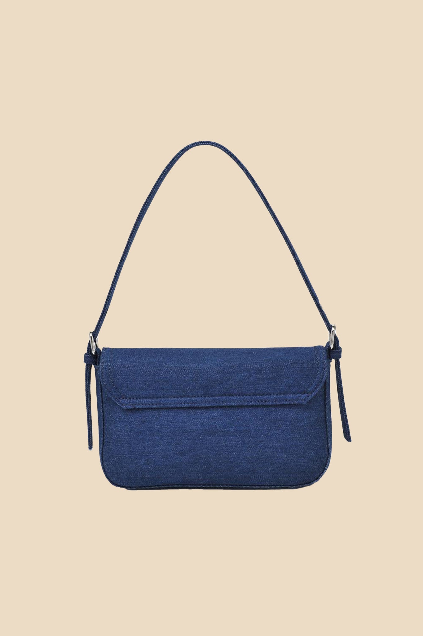 Beverly Denim Shoulder Bag