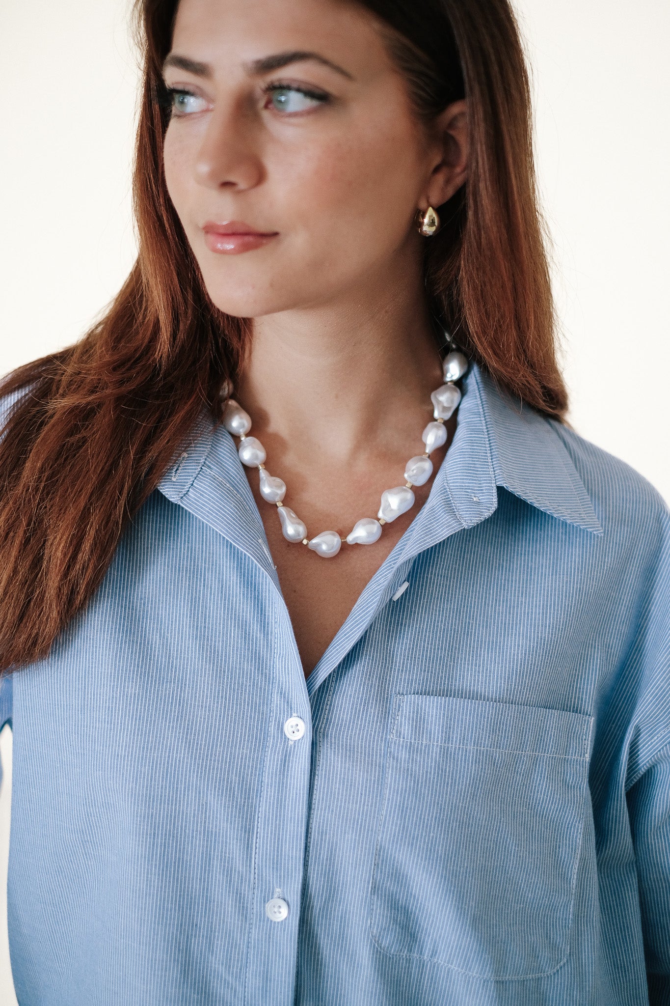 Baroque Pearl Necklace