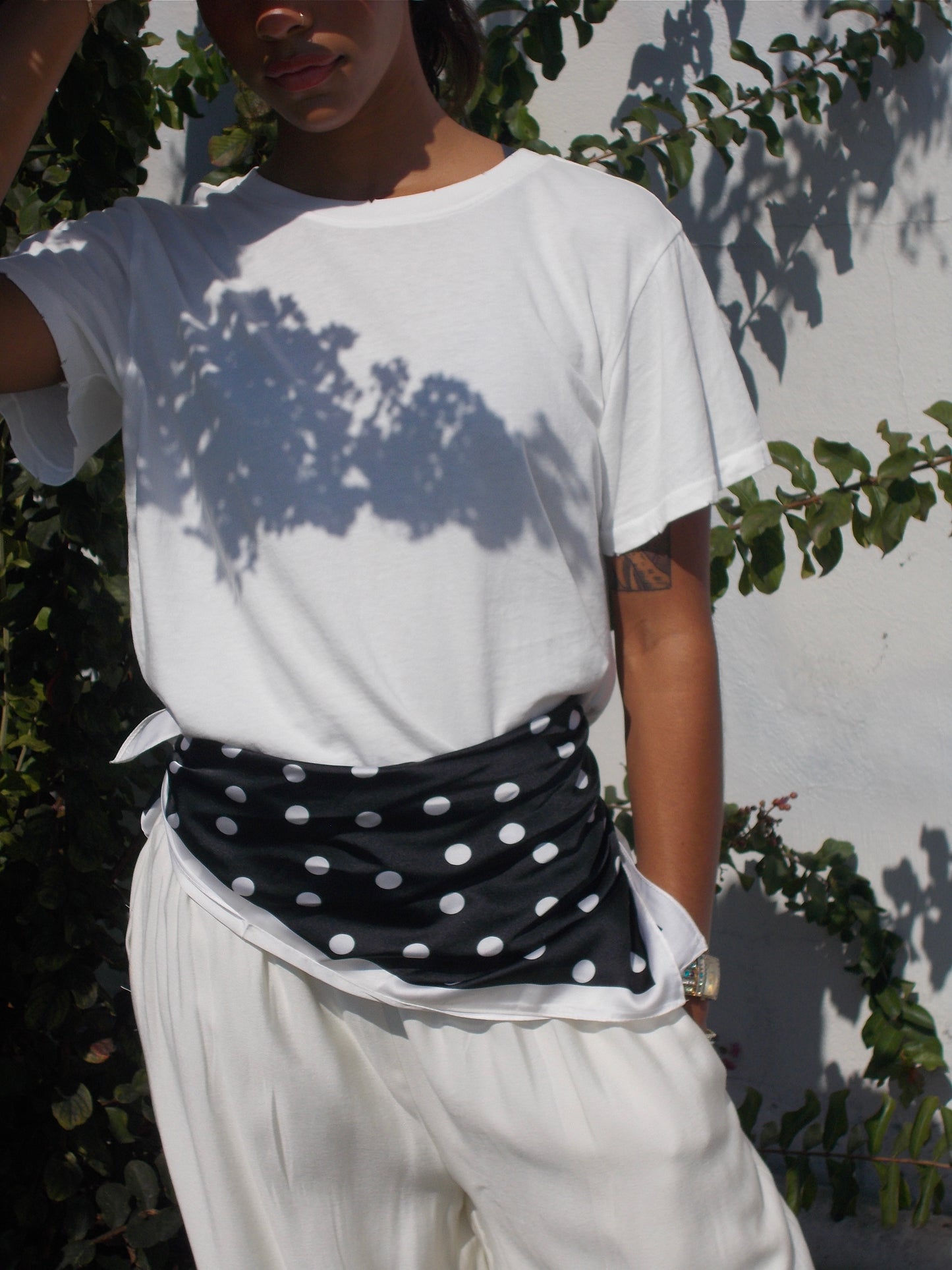 Polka Dot Scarf