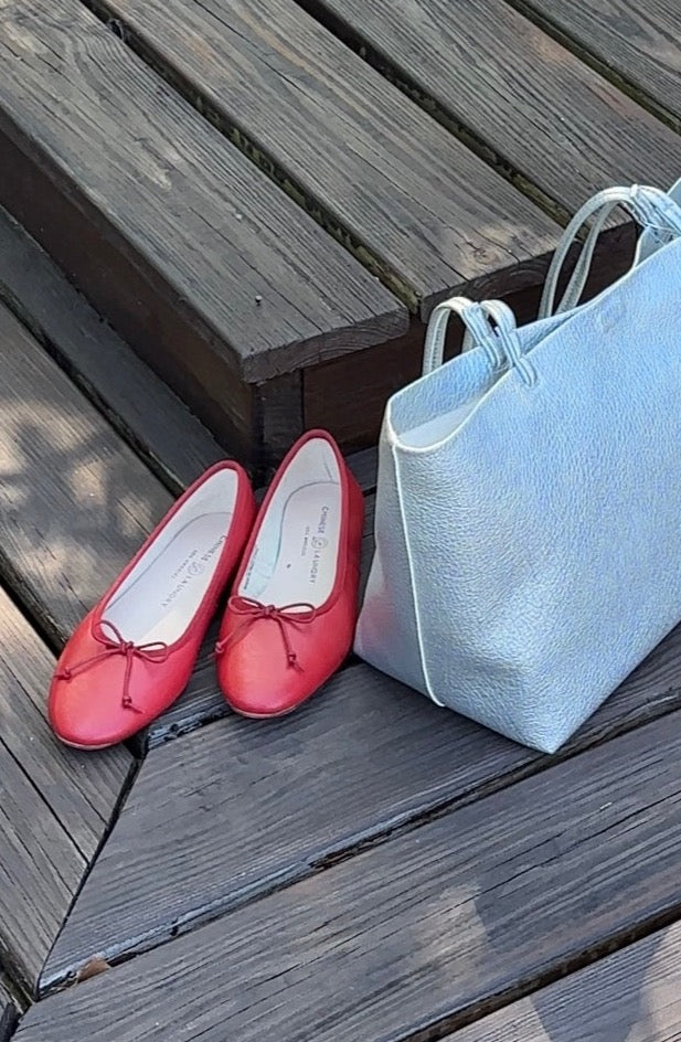 Chinese Laundry Audrey Ballet Flat (Red)