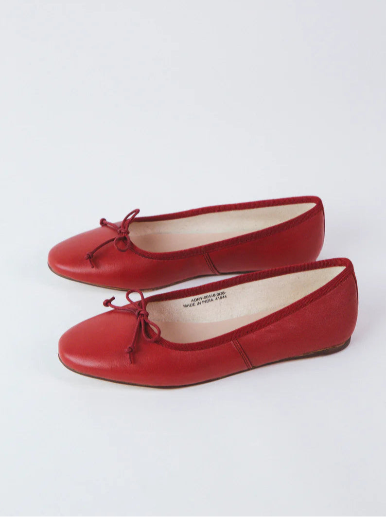 Chinese Laundry Audrey Ballet Flat (Red)