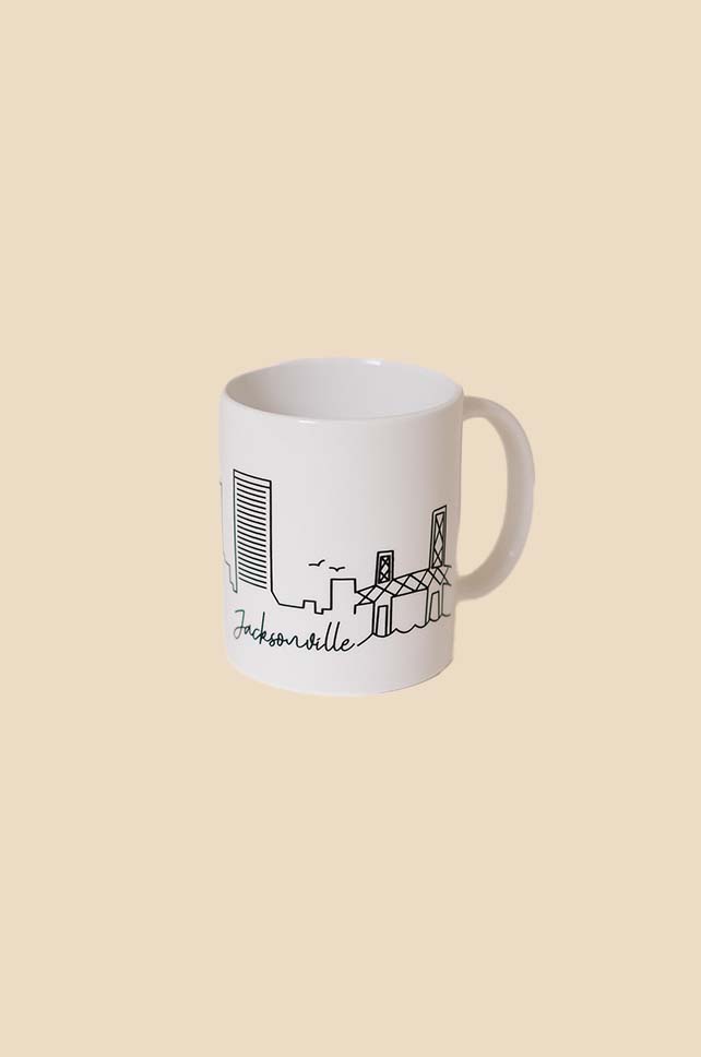 Jacksonville Skyline Mug