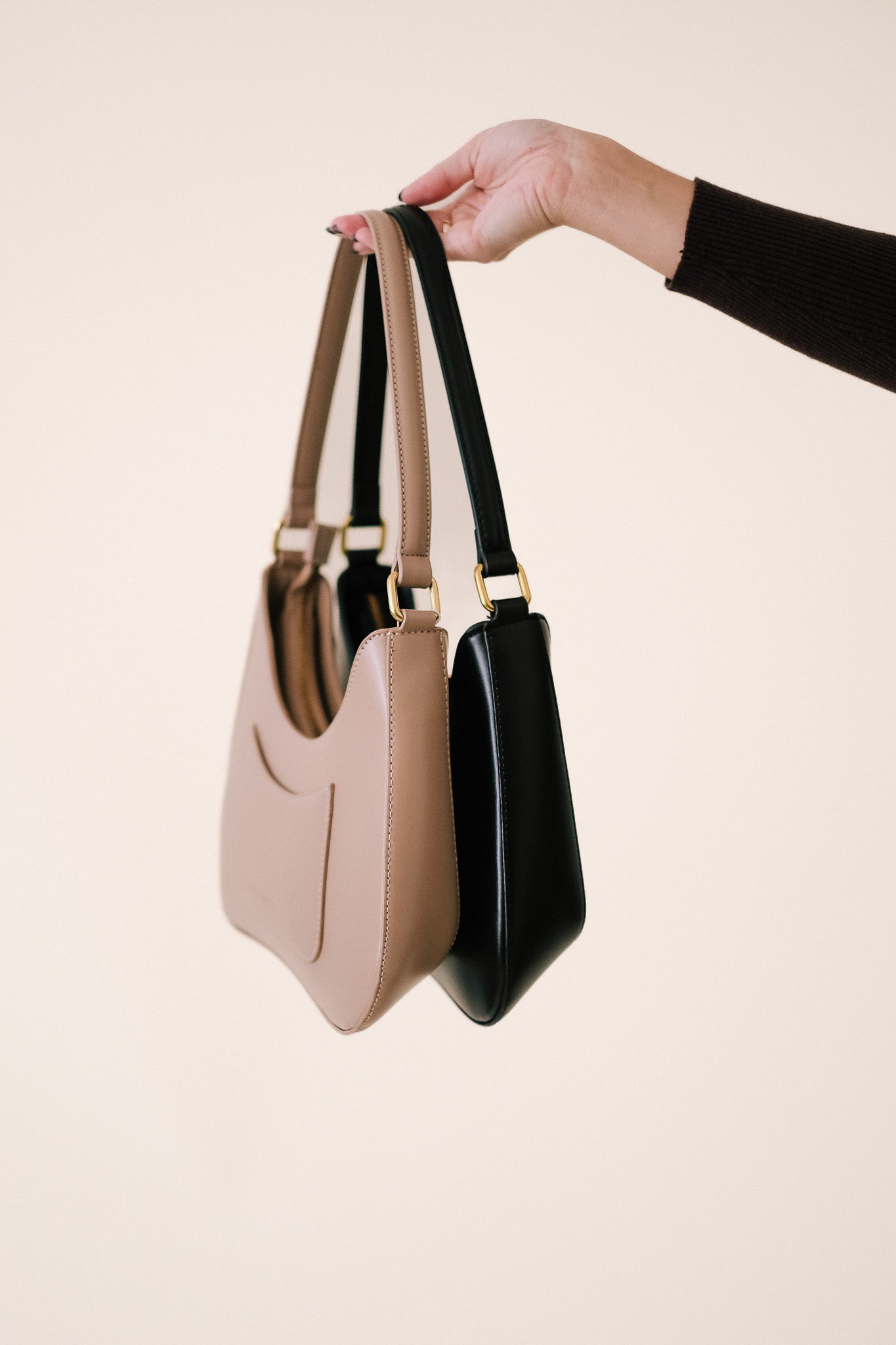 Melie Bianco Yvonne Small Recycled Vegan Shoulder Bag