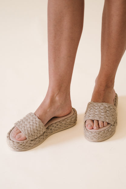 Matisse Caspia Natural Platform Sandals (Sz.6)