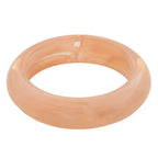Blush Pink Acetate Bangle Bracelet