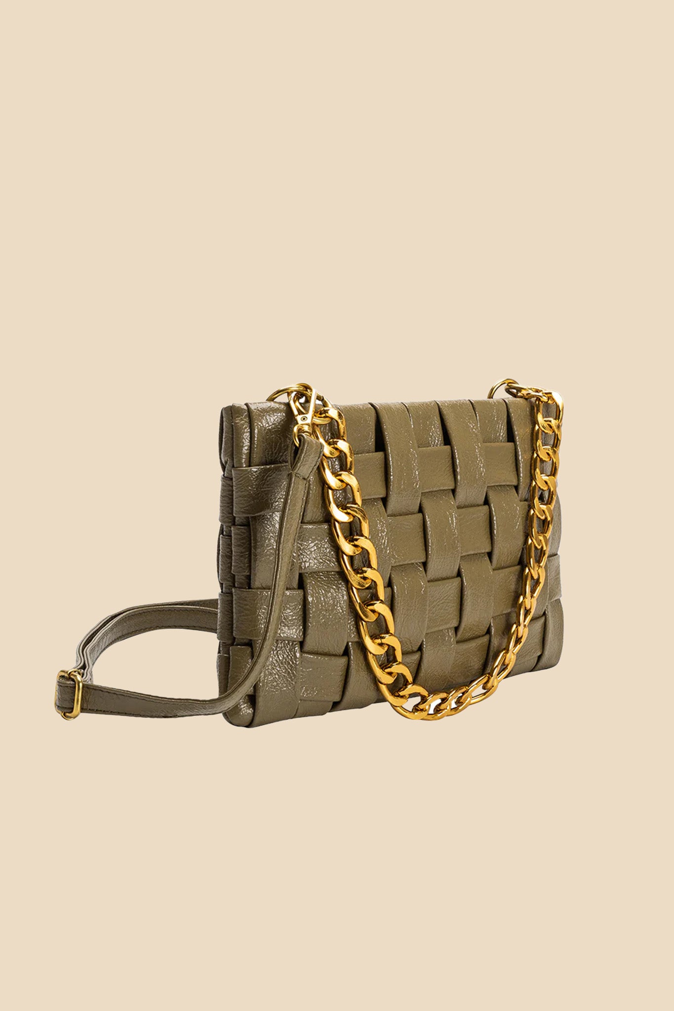 Melie Bianco Mimie Woven Crossbody Bag (Three Colors)