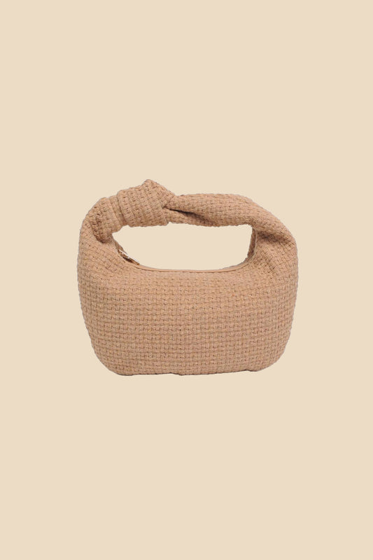Tracy Tweed Knotted Mini Bag