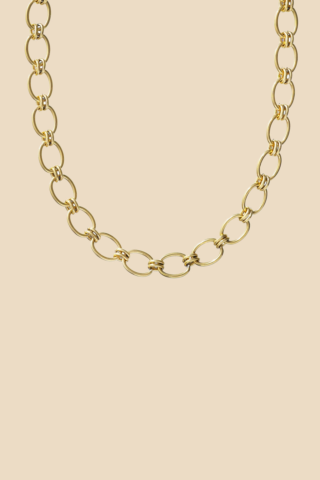 Brenda Grands Chunky Oval Necklace