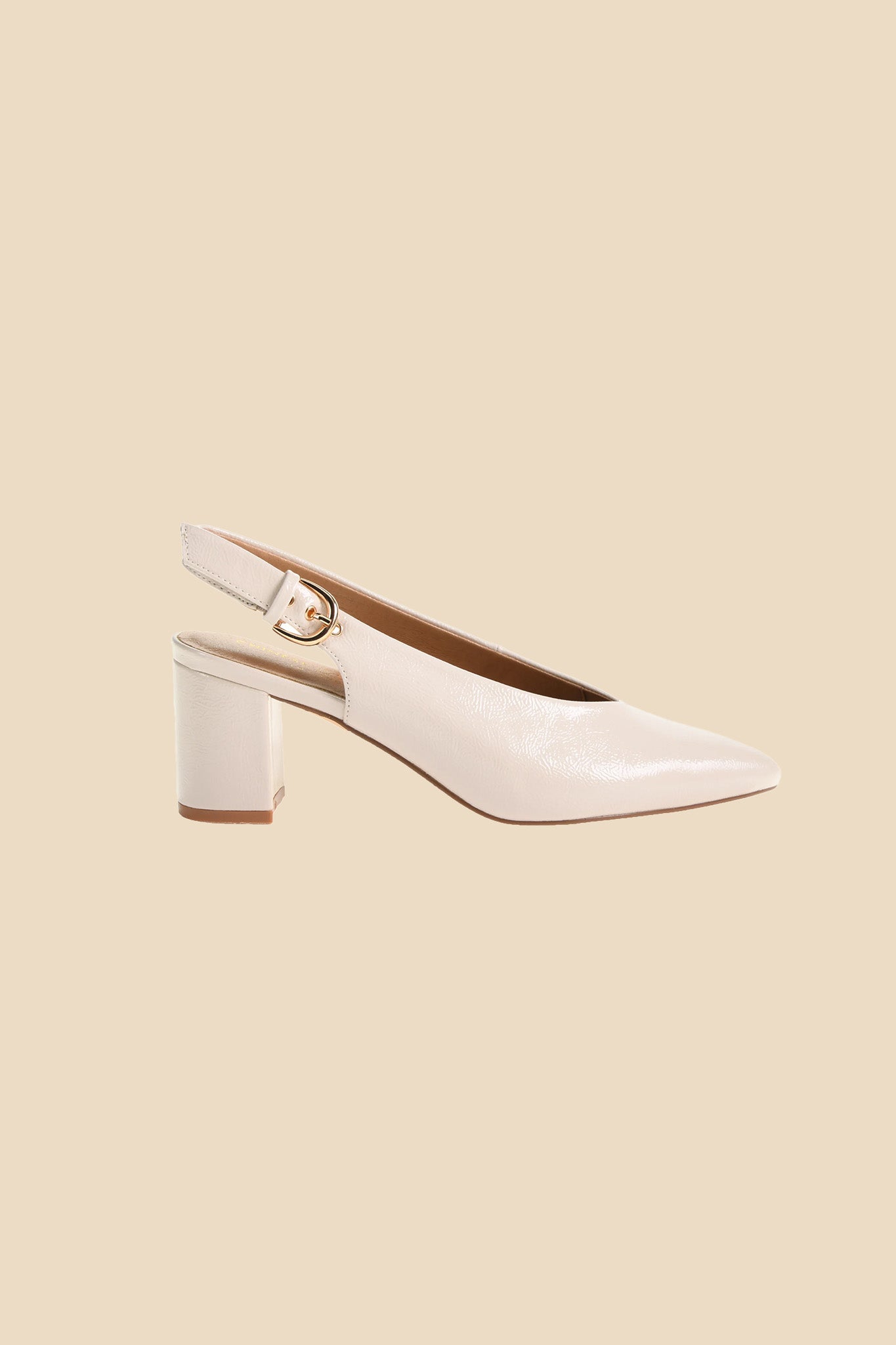 Chinese Laundry Menny Slingback Pump (Cream)
