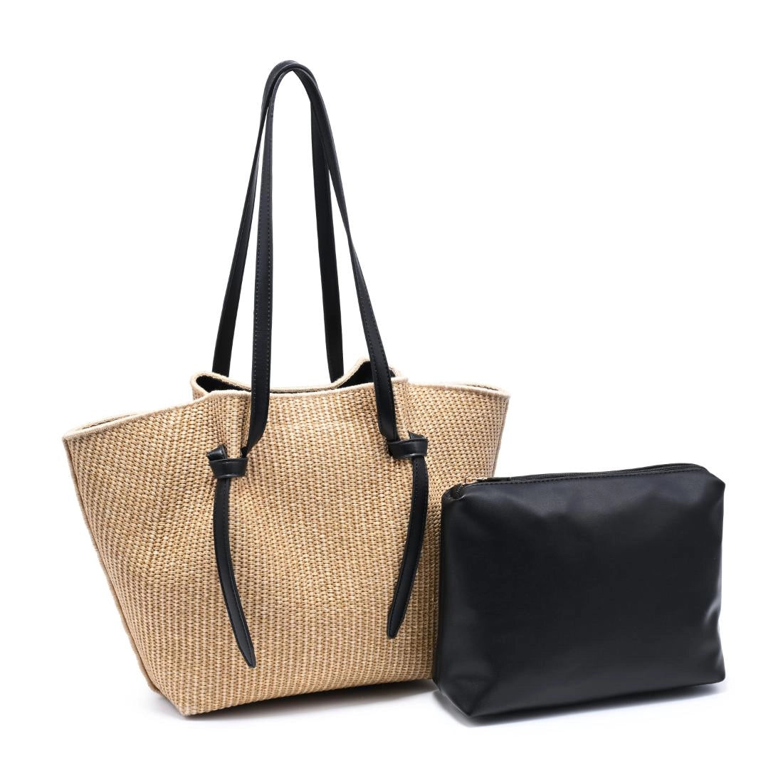 Lorenza Straw Tote Shoulder Bag