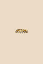 Brenda Grands 18K Gold Tennis Ring