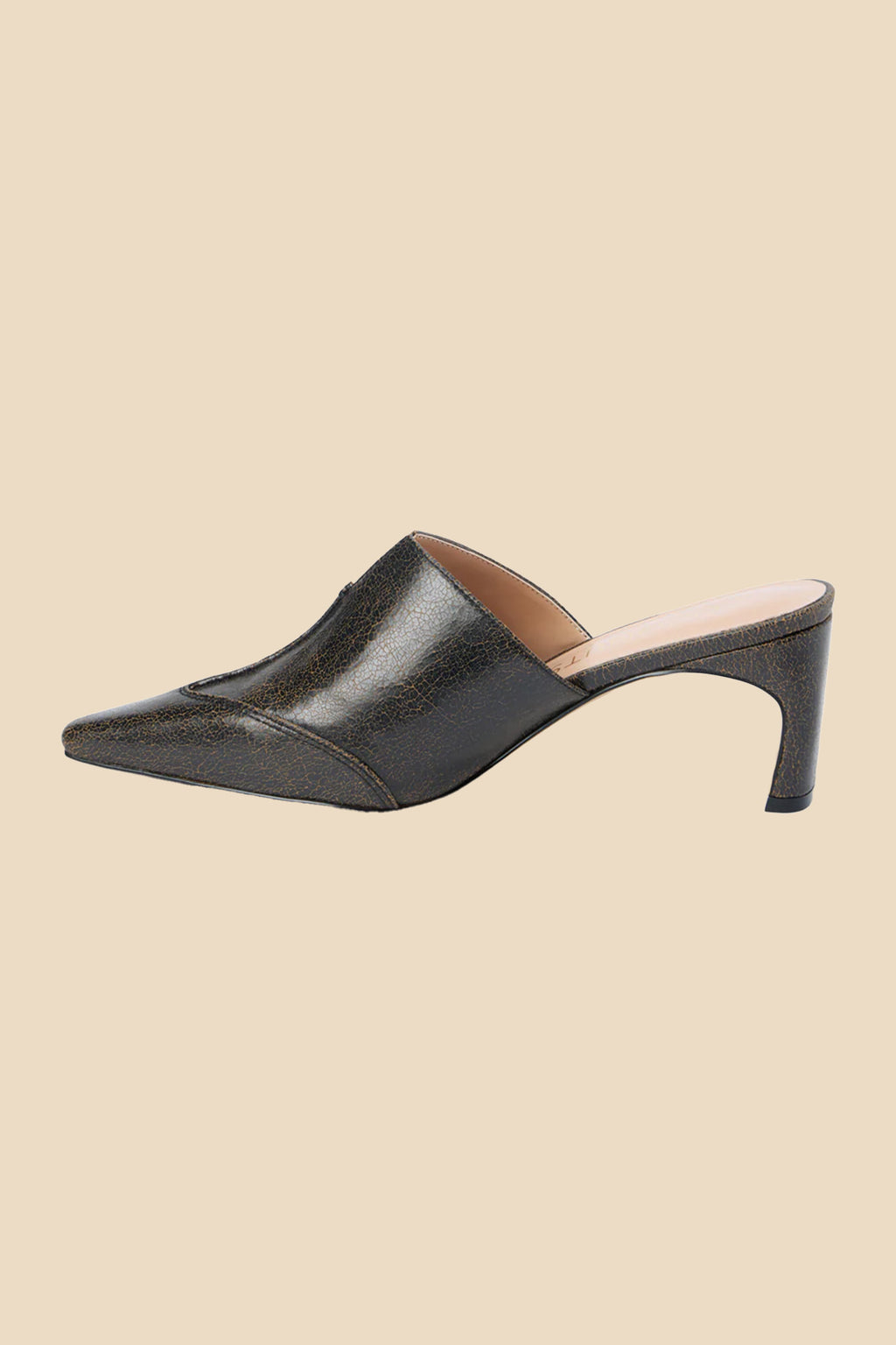 Coconuts by Matisse Crawford Pointed Toe Mules (Black)