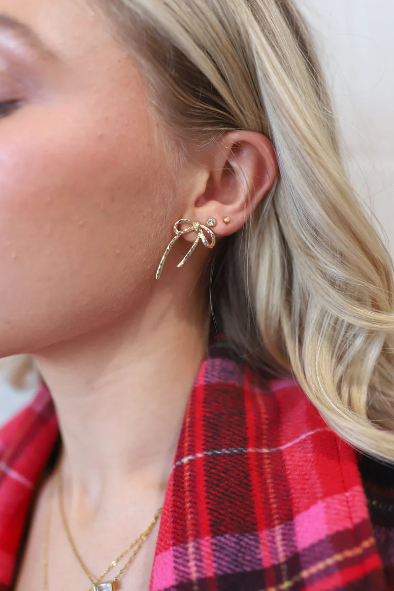 KAXI Bow Earrings (Silver)