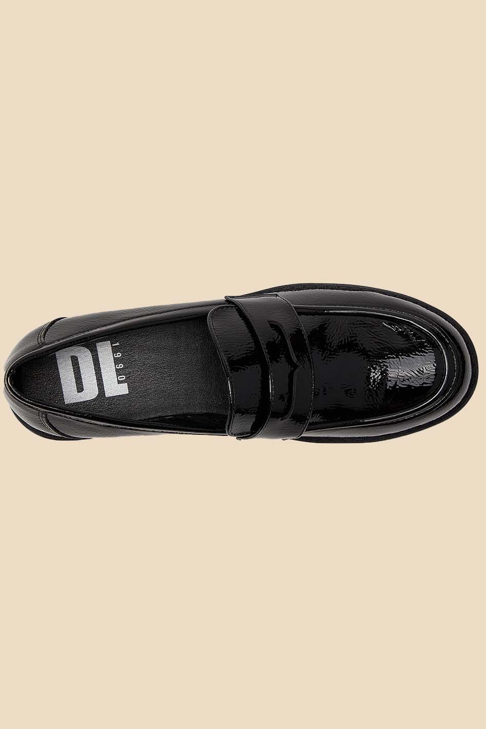 Chinese Laundry Voidz Black Chunky Loafers