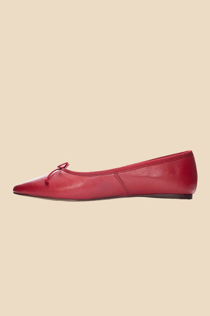 Chinese Laundry Audrey Ballet Flat (Red)