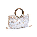 Scarlett Shell Evening Top Handle Bag