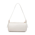 Rachel Bone Croc Shoulder Bag