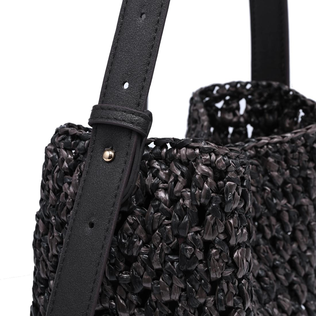Ember Woven Shoulder Bag (Two Colors)