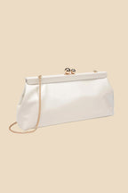 Joplin Kisslock Patent Faux Leather Clutch (Three Colors)