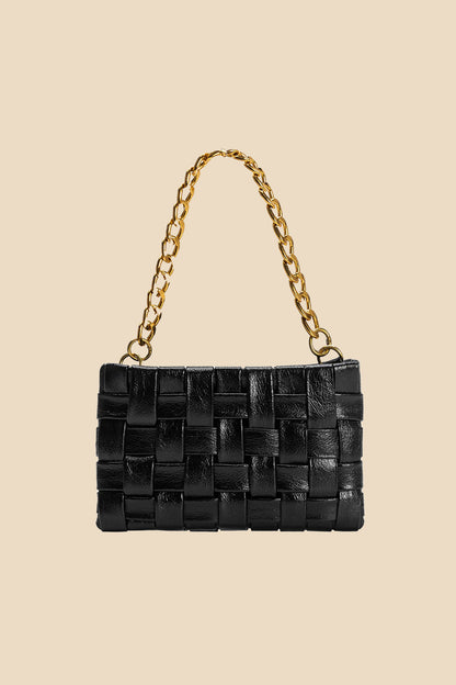 Melie Bianco Mimie Woven Crossbody Bag (Three Colors)