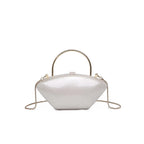 Guliana Hard Shell Pearlescent Evening Bag