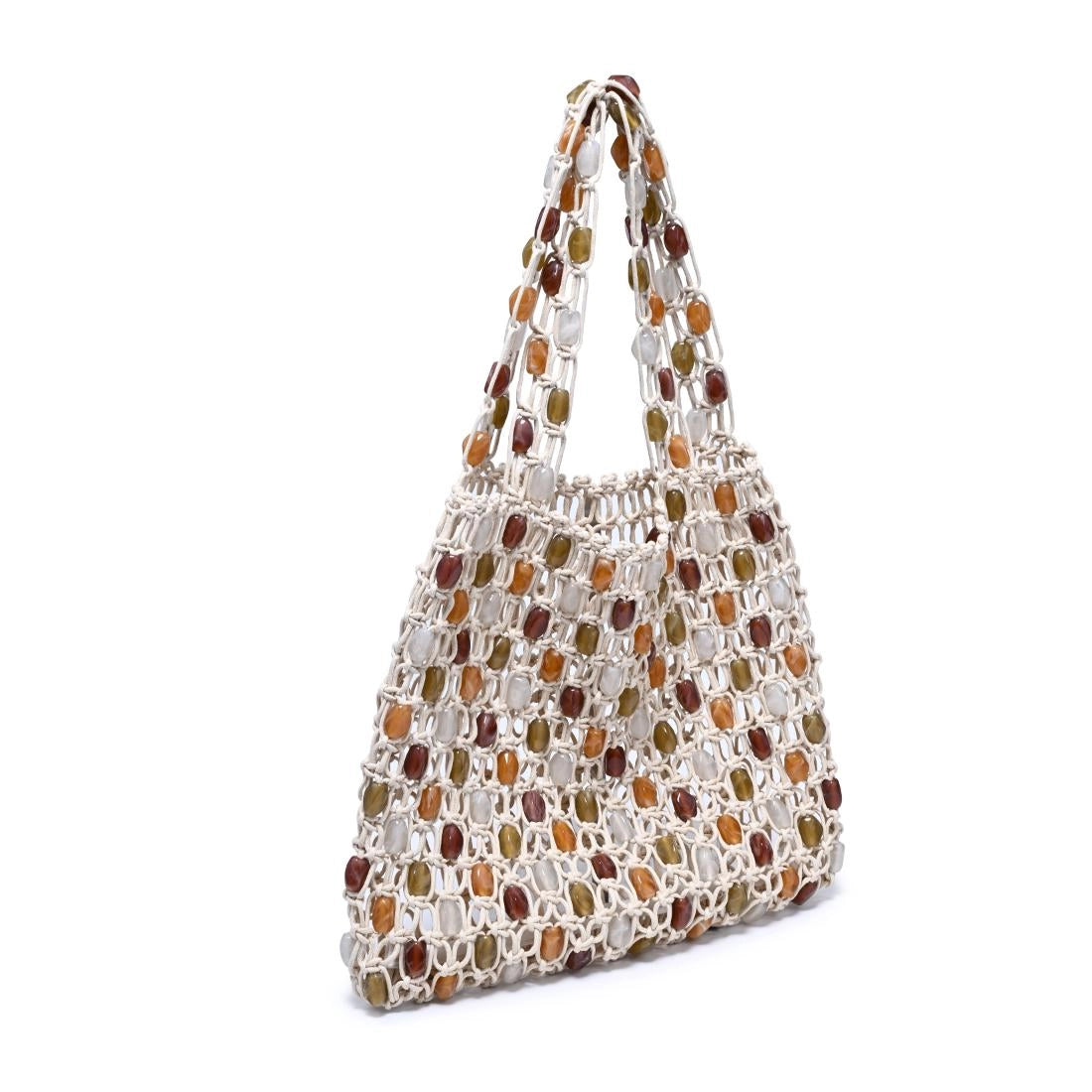 Asher Beaded Knit Tote