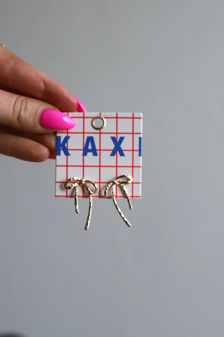 KAXI Bow Earrings (Silver)