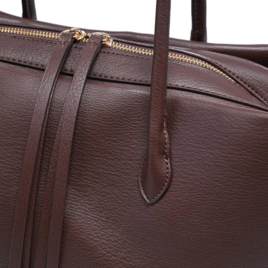 Sadie Chocolate Satchel Shoulder Bag