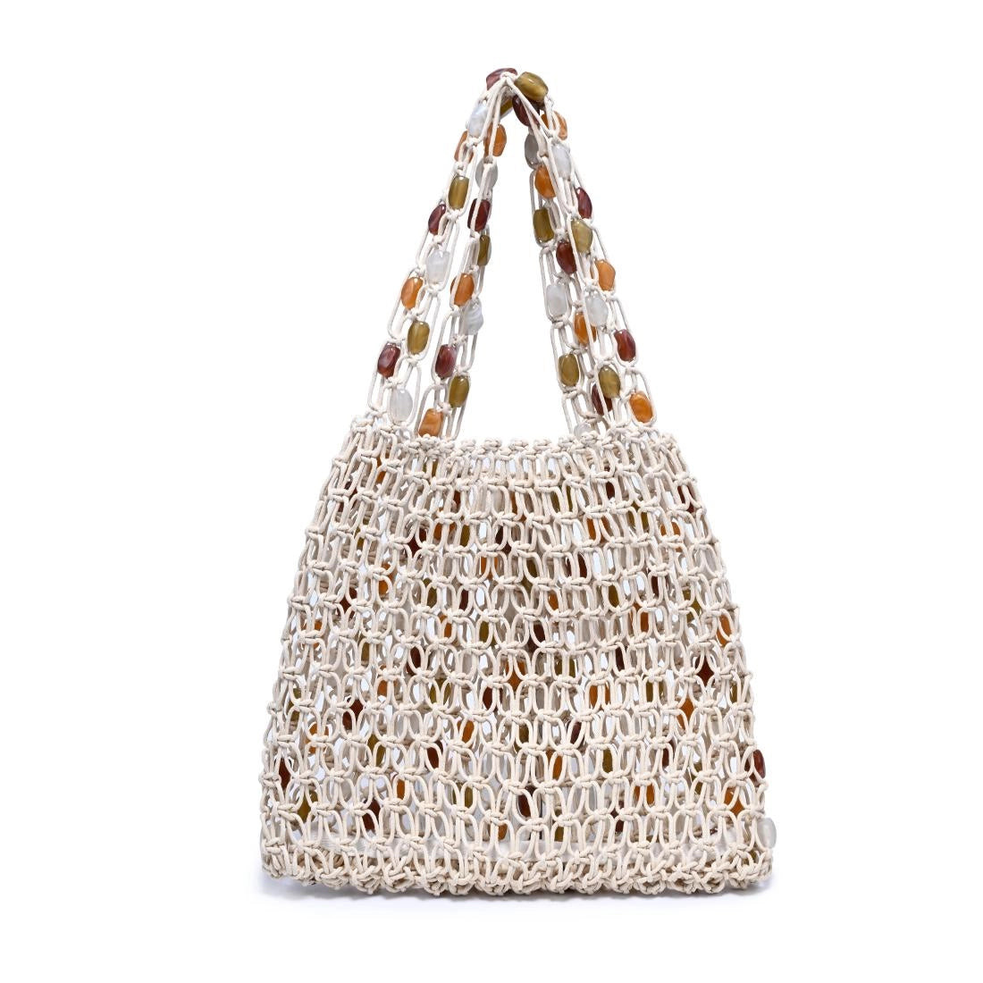 Asher Beaded Knit Tote