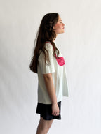 Things Between Blair Bikini Cotton T-Shirt (Pink Floral)