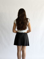 Things Between Nolan Stretch Mini Skirt (Black)