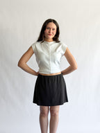 Things Between Nolan Stretch Mini Skirt (Black)