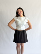 Things Between Nolan Stretch Mini Skirt (Black)