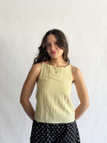 Natalie Butter Yellow Soft Tank Top