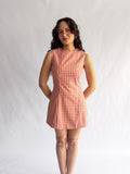 Sofie the Label Lilah Pink Gingham Tank Mini Dress