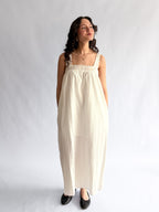 Things Between Lennon White Eyelet Tunic Maxi Dress