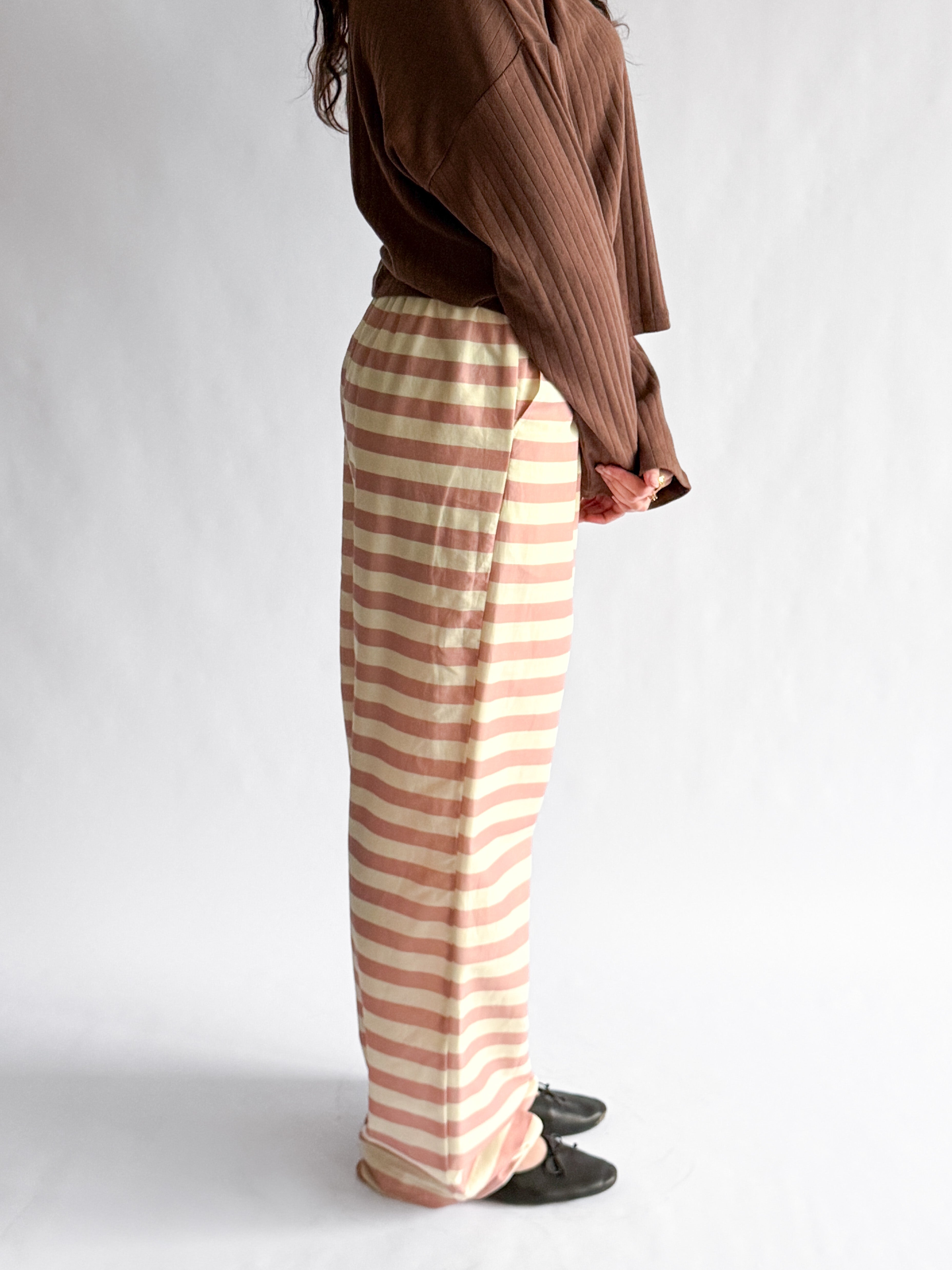 Sofie the Label Leslie Pink Stripe PJ Pants – Momni Boutique