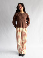Sofie the Label Leslie Pink Stripe PJ Pants