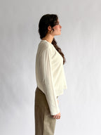 Le Bon Shoppe Foundation Long Sleeve Tee (Vintage White)