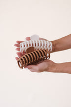 Large Matte Coated Hair Claw Clip (Two Colors)