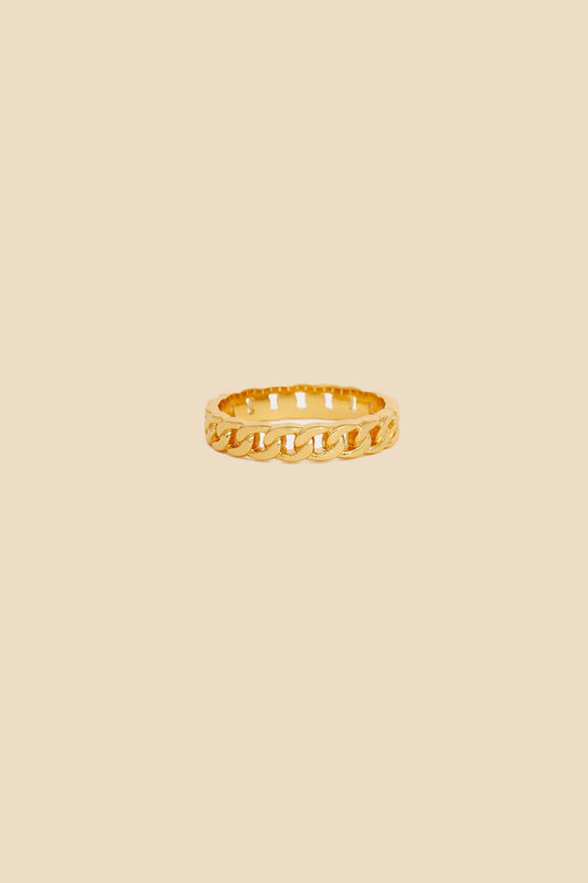 Petit Moments Chain Gold Stacker Ring