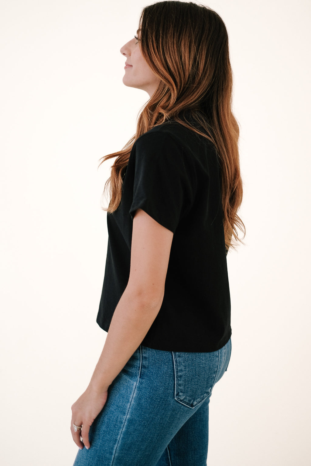 Karter Boxy Basic T-Shirt (Black)