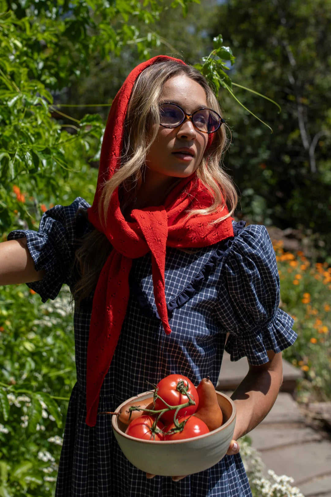 Things Between Knit Pointelle Scarf (Four Colors)