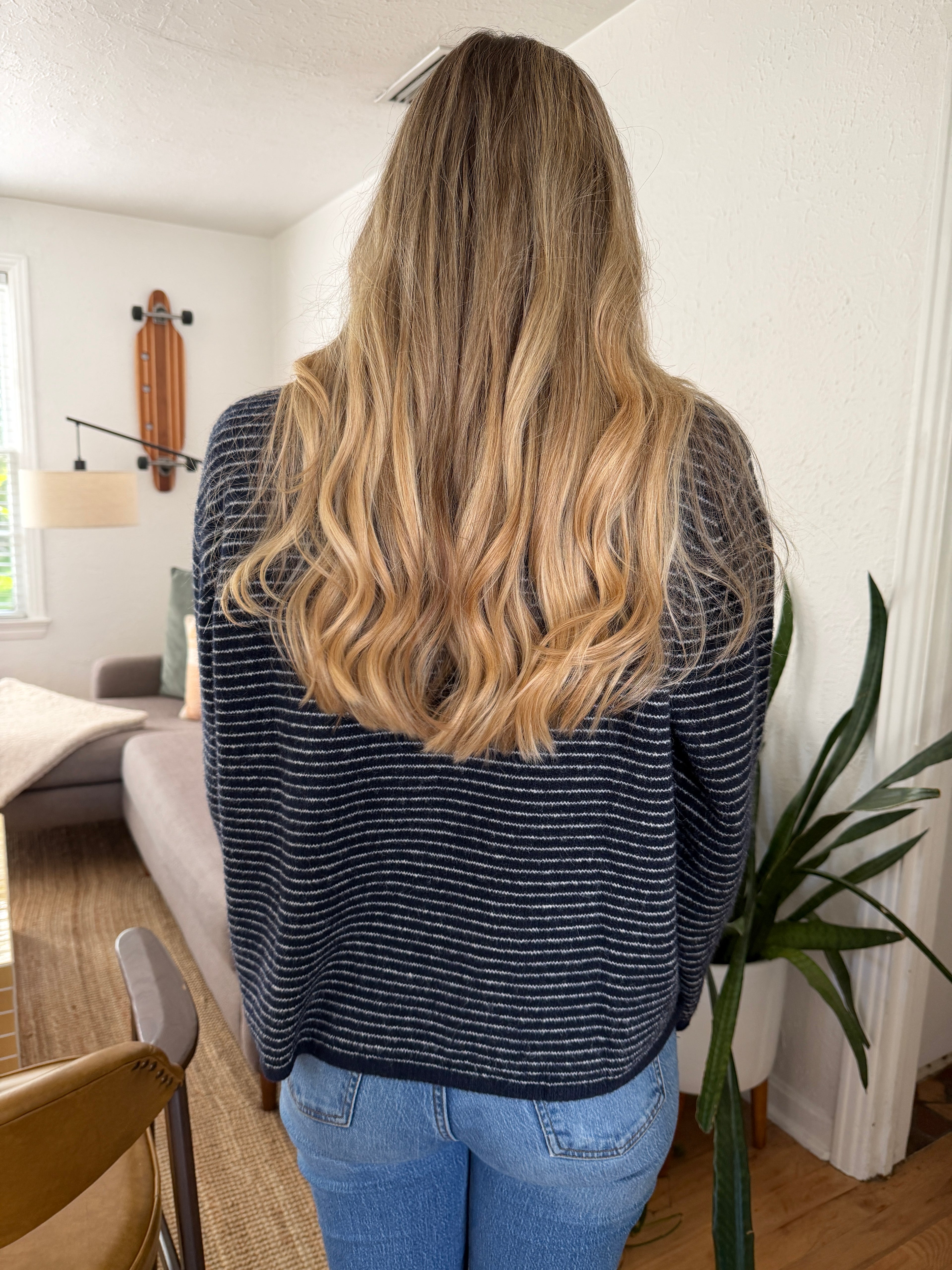 Things Between Valerie Navy Polo Rugby Sweater