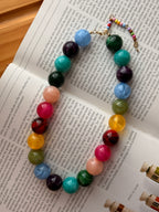 Celia Round Beaded Necklace (Two Colors)