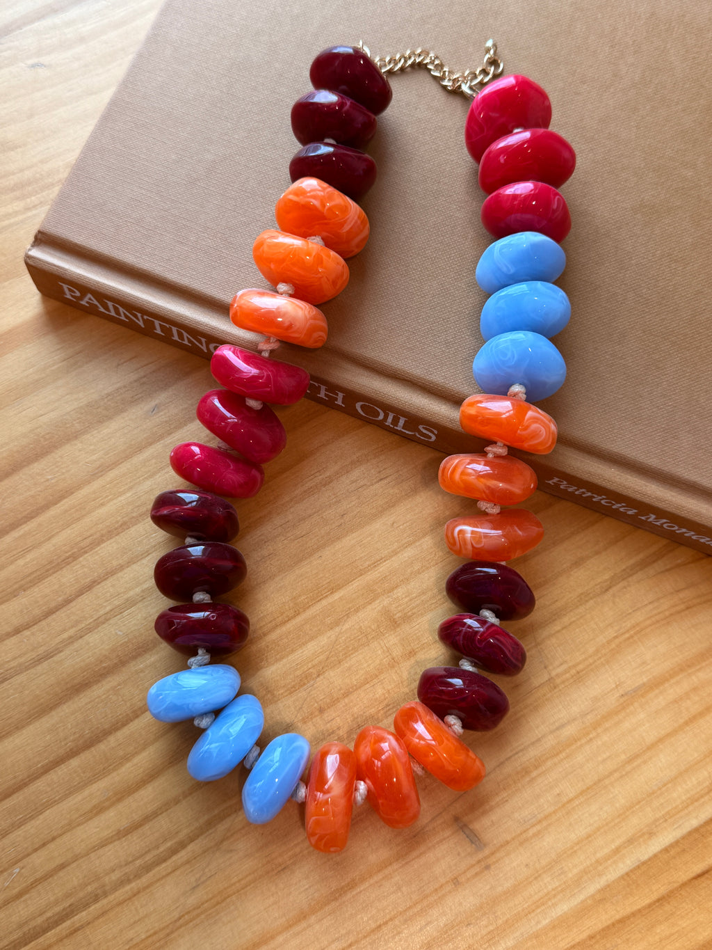 Delray Chunky Beaded Necklace