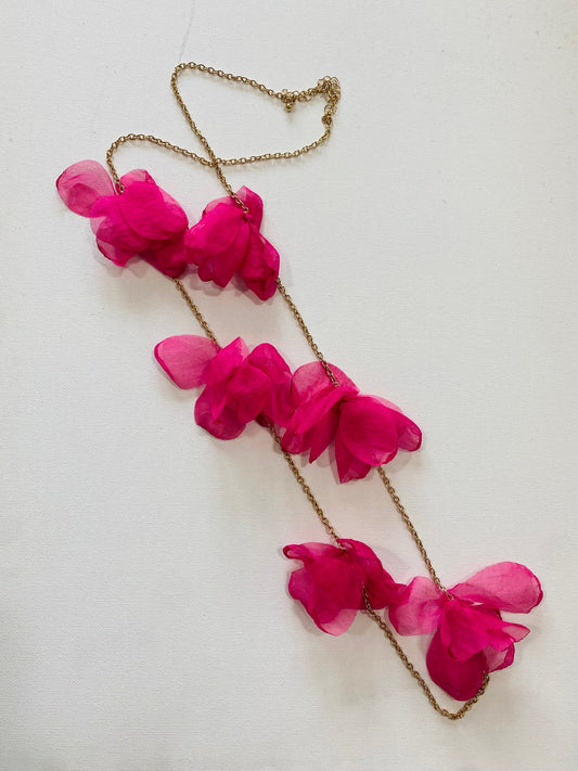 Floral Necklaces (Pink)