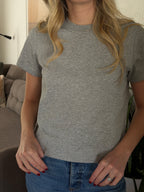 Karter Boxy Basic T-Shirt (Grey)